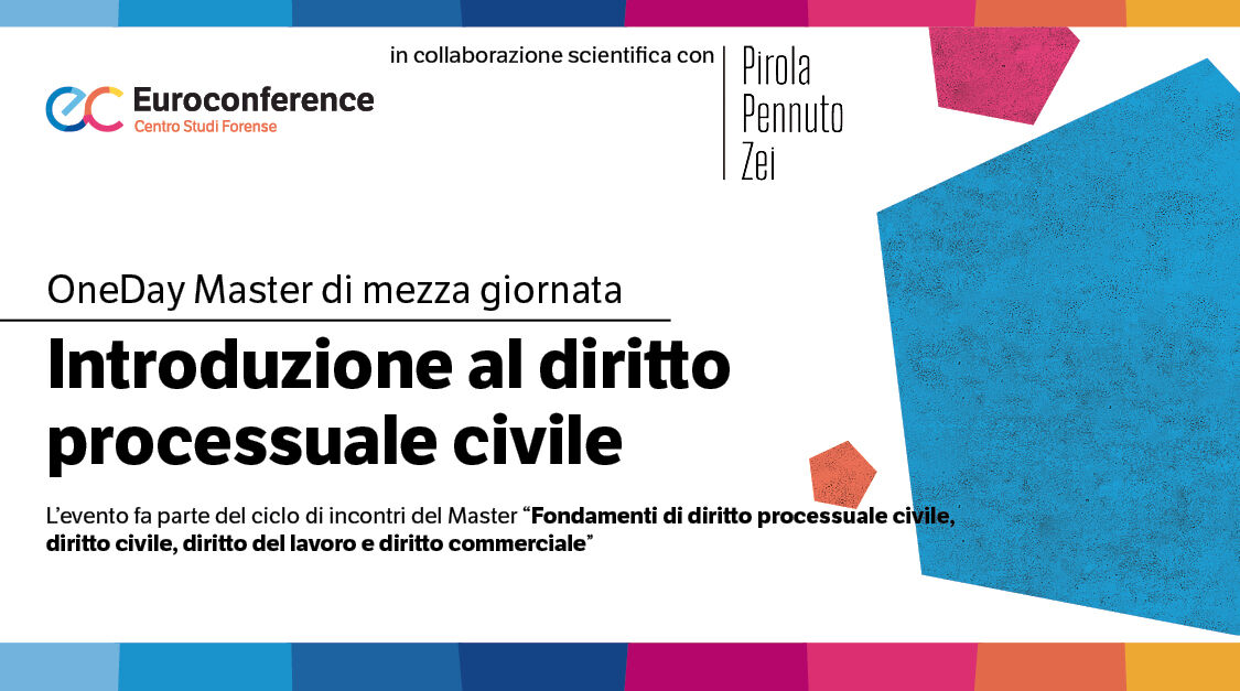 Immagine Introduzione al diritto processuale civile | Euroconference